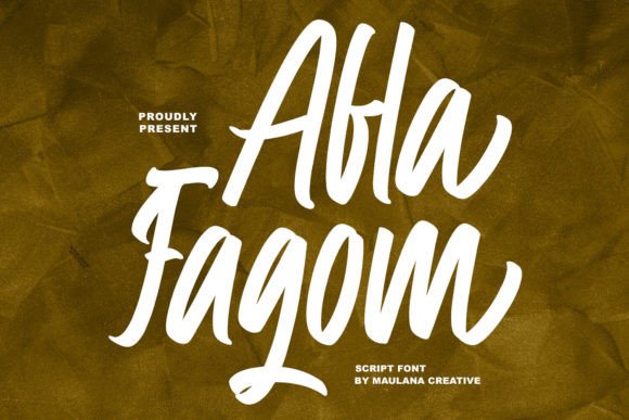 Afla Fagom: A Handwritten Font That Builds Trust & Warmth