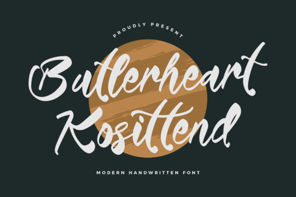 Butlerheart Kosittend: A Warm, Modern Handwritten Font for Real Business Branding