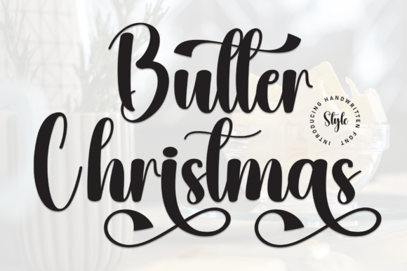 Butter Christmas: A Handwritten Font That Builds Brand Trust