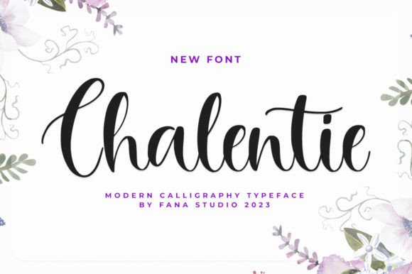 Chalentie Script: A Warm, Elegant Font for Handmade Labels & Printables