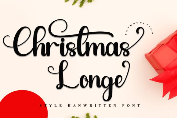 Christmas Longe: A Refined Handwritten Font for Trusted Branding