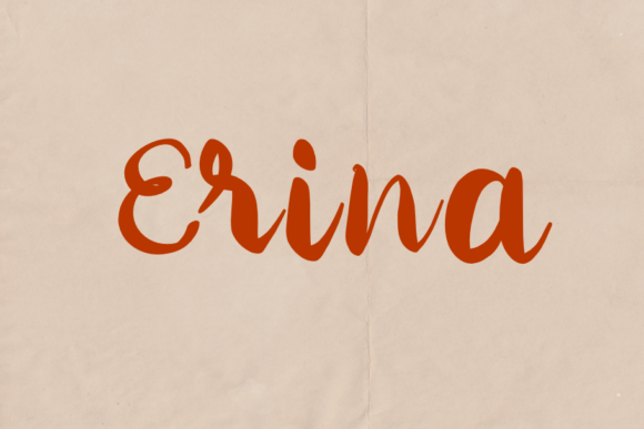 Erina: A Handwritten Script Font That Elevates Digital Branding