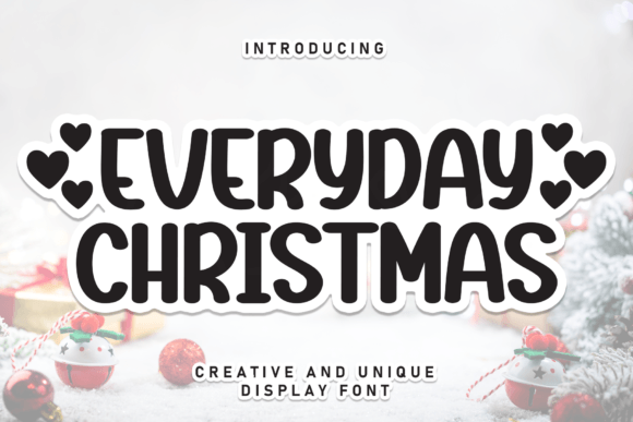 Everyday Christmas: A Friendly Handwritten Font for Real Business Moments