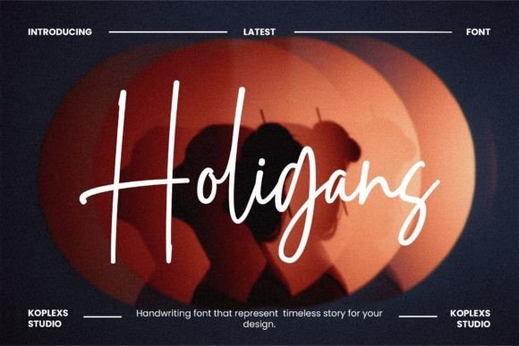 Holigans: A Natural-Handwritten Script Font for Real Branding