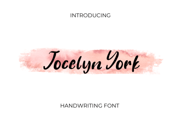 Jocelyn York: A Thoughtful Script Font for Calm, Human-Centered Design