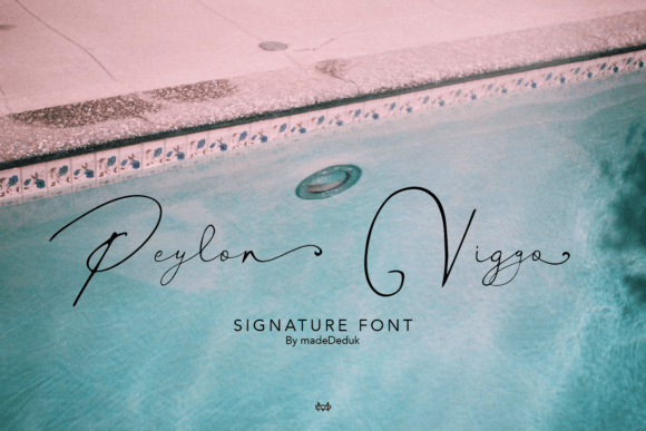 Peylon Viggo: A Handmade Signature Font That Builds Trust