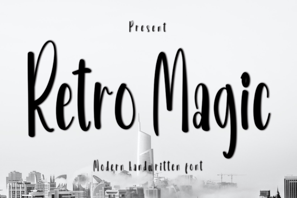 Retro Magic: A Handwritten Font That Feels Like a Thoughtful Pause