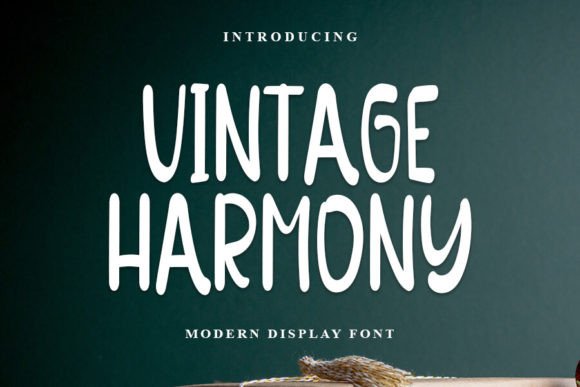 Vintage Harmony: A Festive Script Font for Editorial Charm