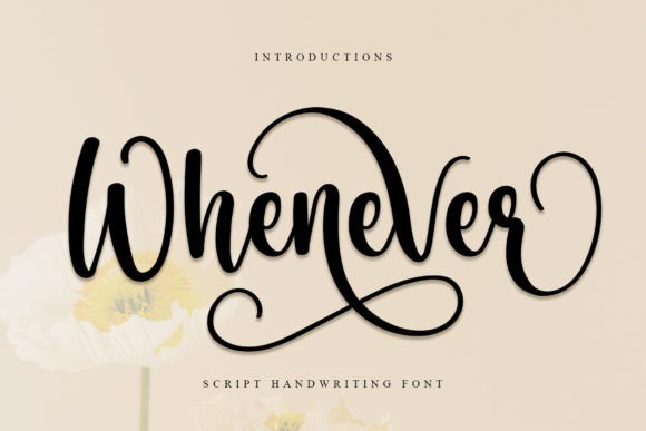 Whenever: A Script That Feels Like a Thought, Not a Decoration